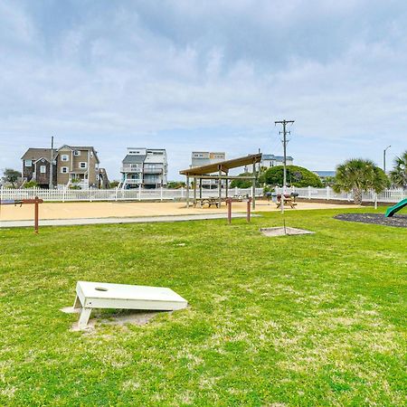 Steps To The Beach Oceanfront Condo With Lanai! North Topsail Beach Exterior foto