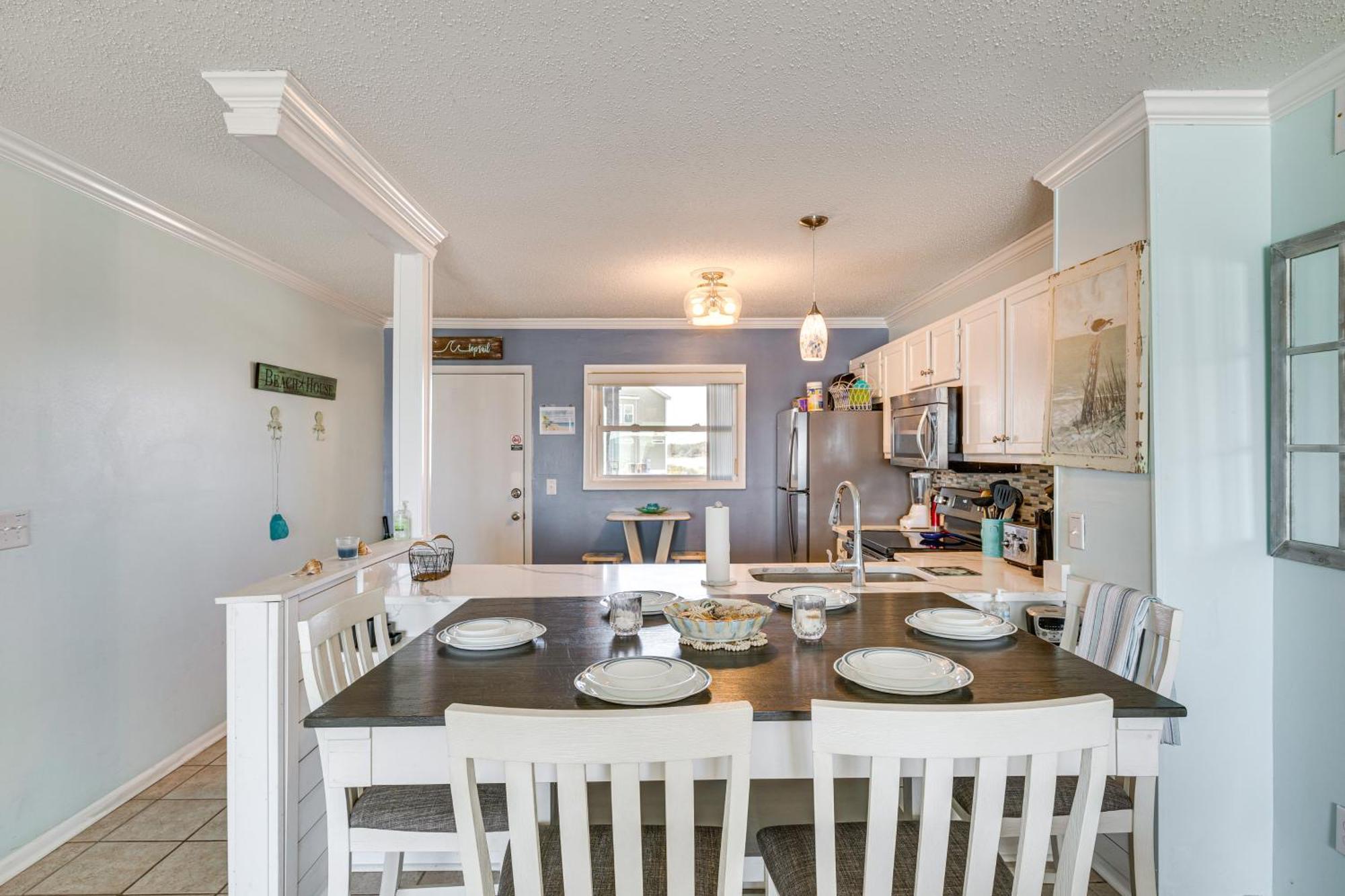 Steps To The Beach Oceanfront Condo With Lanai! North Topsail Beach Exterior foto