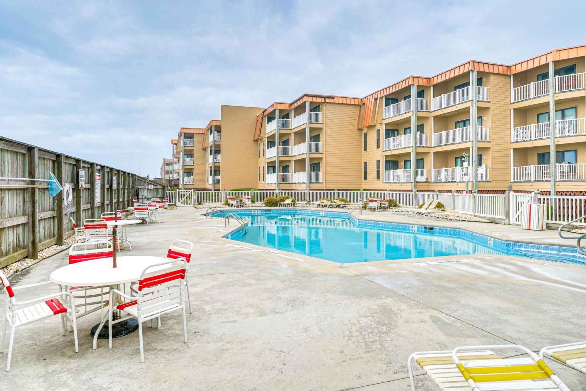 Steps To The Beach Oceanfront Condo With Lanai! North Topsail Beach Exterior foto