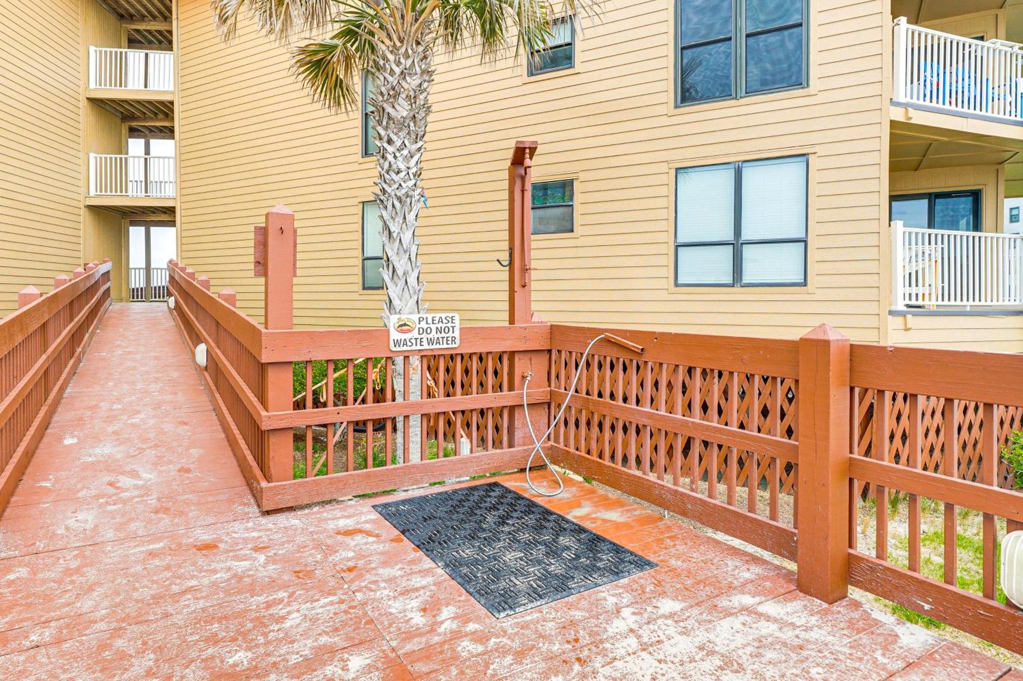 Steps To The Beach Oceanfront Condo With Lanai! North Topsail Beach Exterior foto