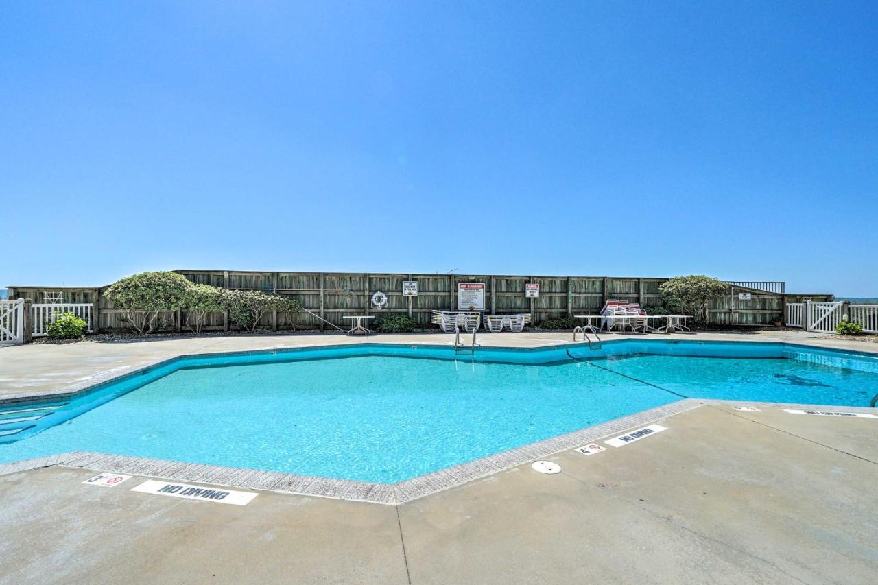 Steps To The Beach Oceanfront Condo With Lanai! North Topsail Beach Exterior foto