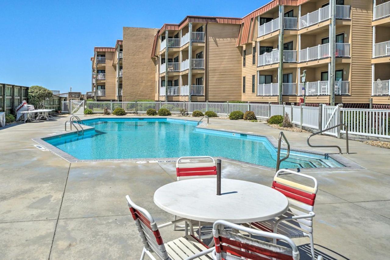 Steps To The Beach Oceanfront Condo With Lanai! North Topsail Beach Exterior foto